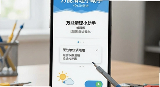万能清理小助手安装权限设置方法
