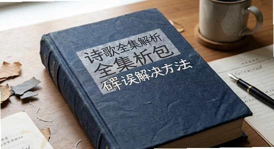 诗歌本全集解析包错误解决方法