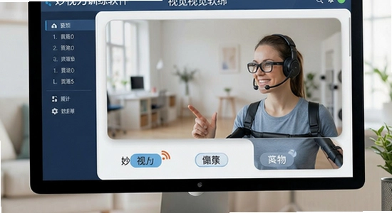 妙视力视觉训练软件主界面展示图