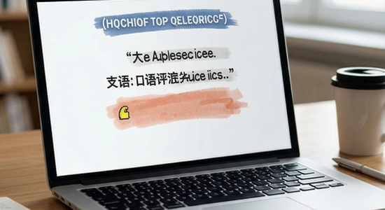 英语学习助手口语评分失败