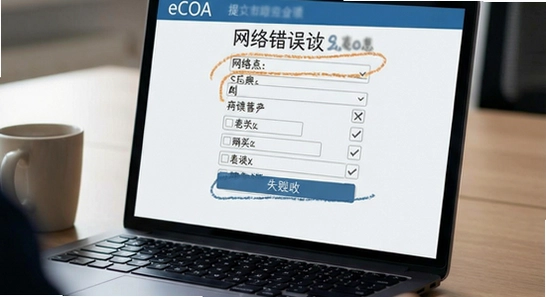 eCOA�ʾ��ύʧ���������