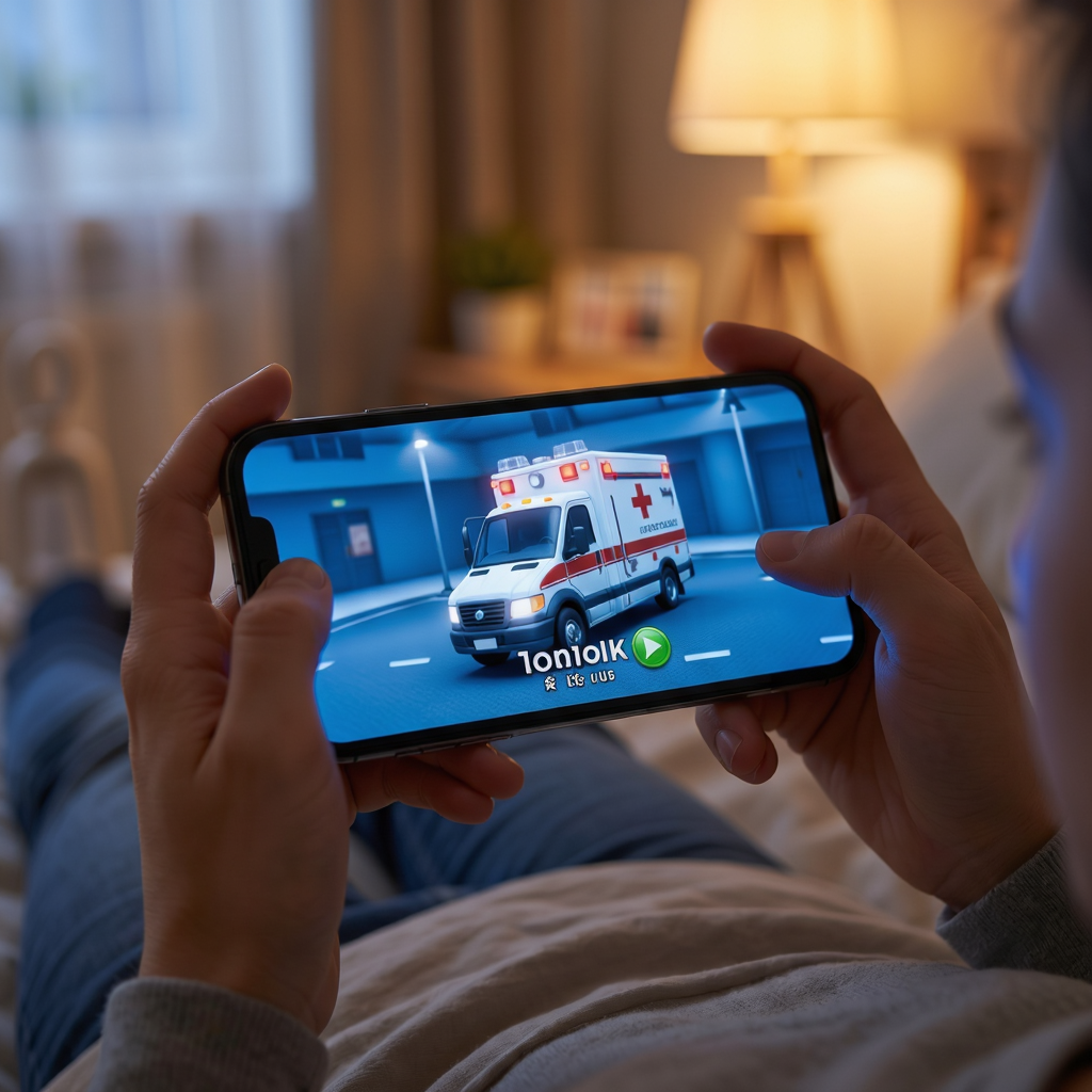 �Ȼ���ģ���ʻ(Ambulance Simulator Car Driver)����v1.58 ģ���ʻ��