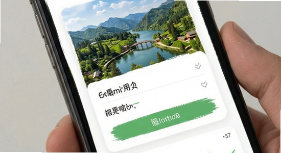 忆迹景区查询app主界面展示图