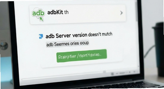 AdbKit��ʾadb server version doesn't match