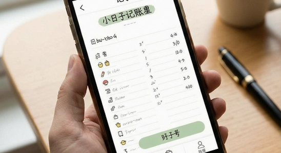 小日子记账本界面展示