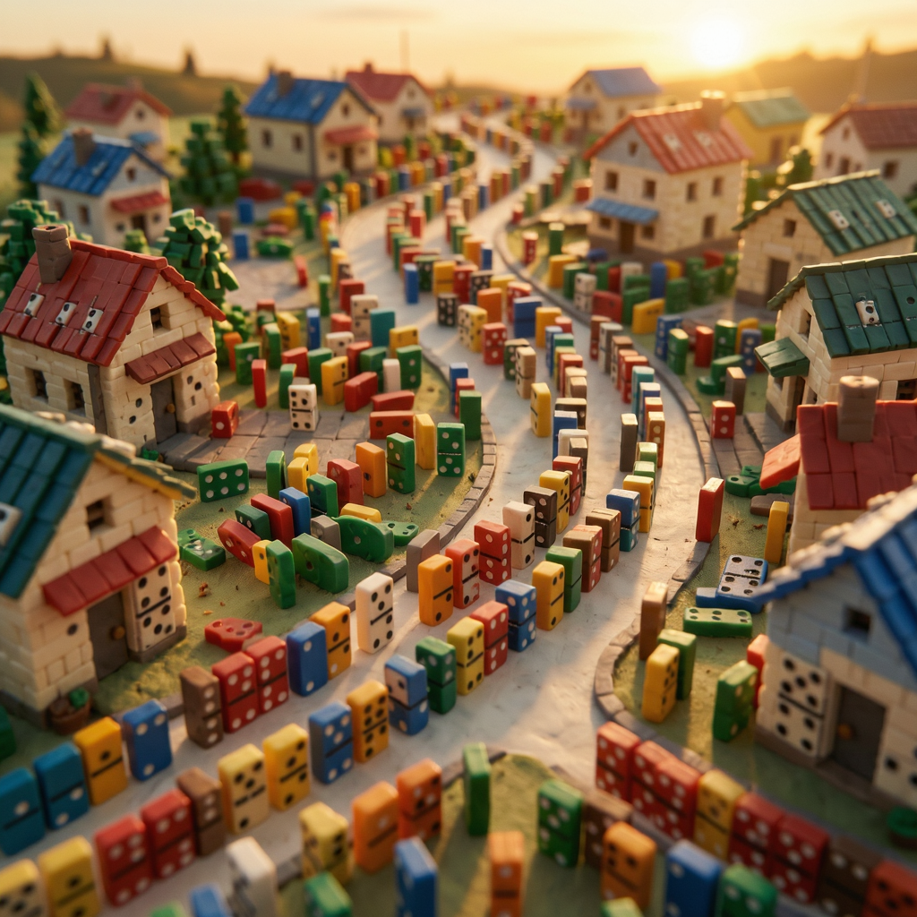 ����ŵ��ׯ(Domino Village)�ٷ������ؽ�ͼ