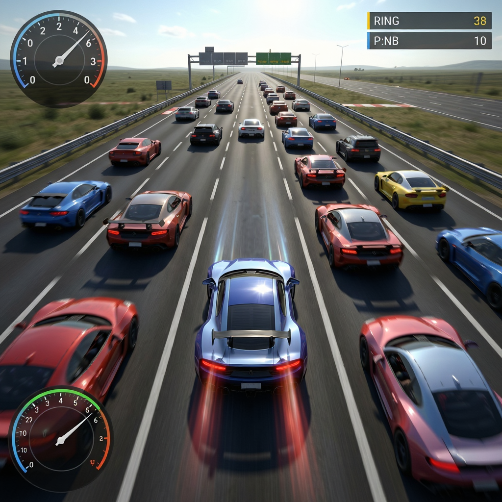 ���ٹ�·����ģ����(Highway Car Simulator)�ٷ������ؽ�ͼ