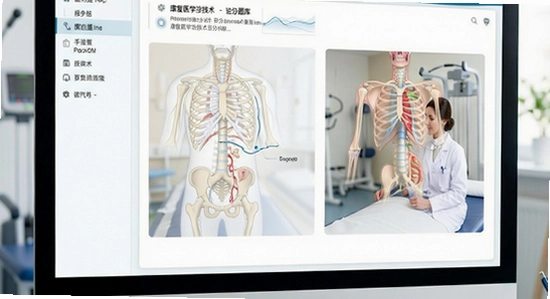 康复医学治疗技术百分题库界面展示