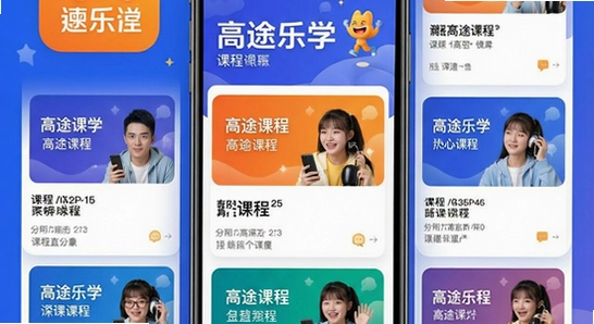 ��;��ѧAPP��ҳ�γ̽���չʾ