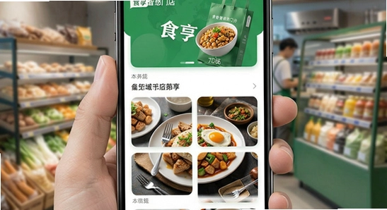 ʳ���ǻ��ŵ�app������չʾͼ