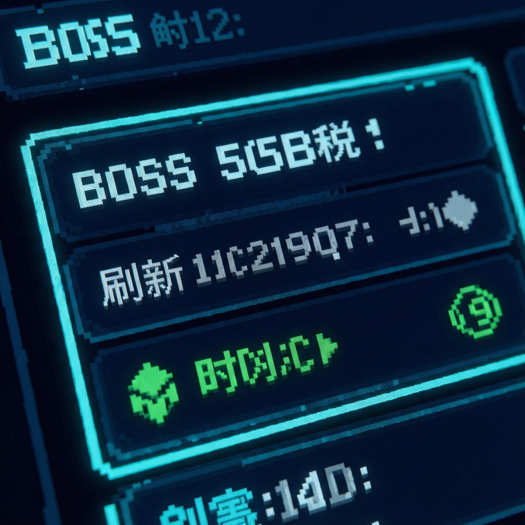 BOSS��ʱ��(BOSS Timer)�ٷ�������v26.09.28 ��׼��ʱ