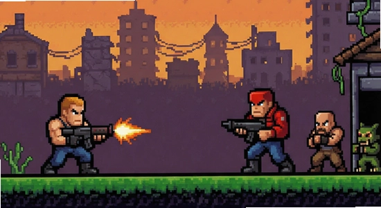 broforce��Ϸ�������������ɫ���ط��չʾͼ