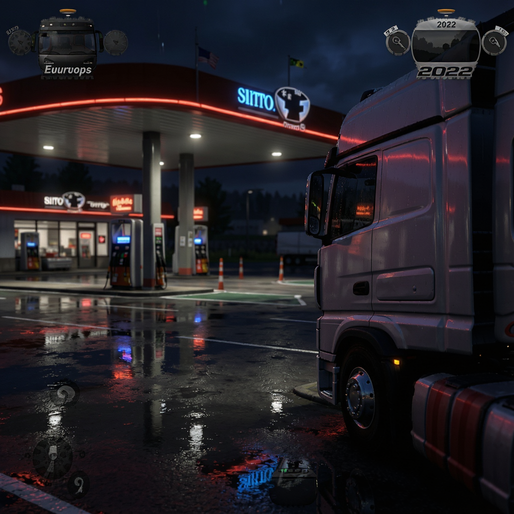 ŷ�޿���ģ����2022(European Truck Simulator 2022)�ٷ������ؽ�ͼ
