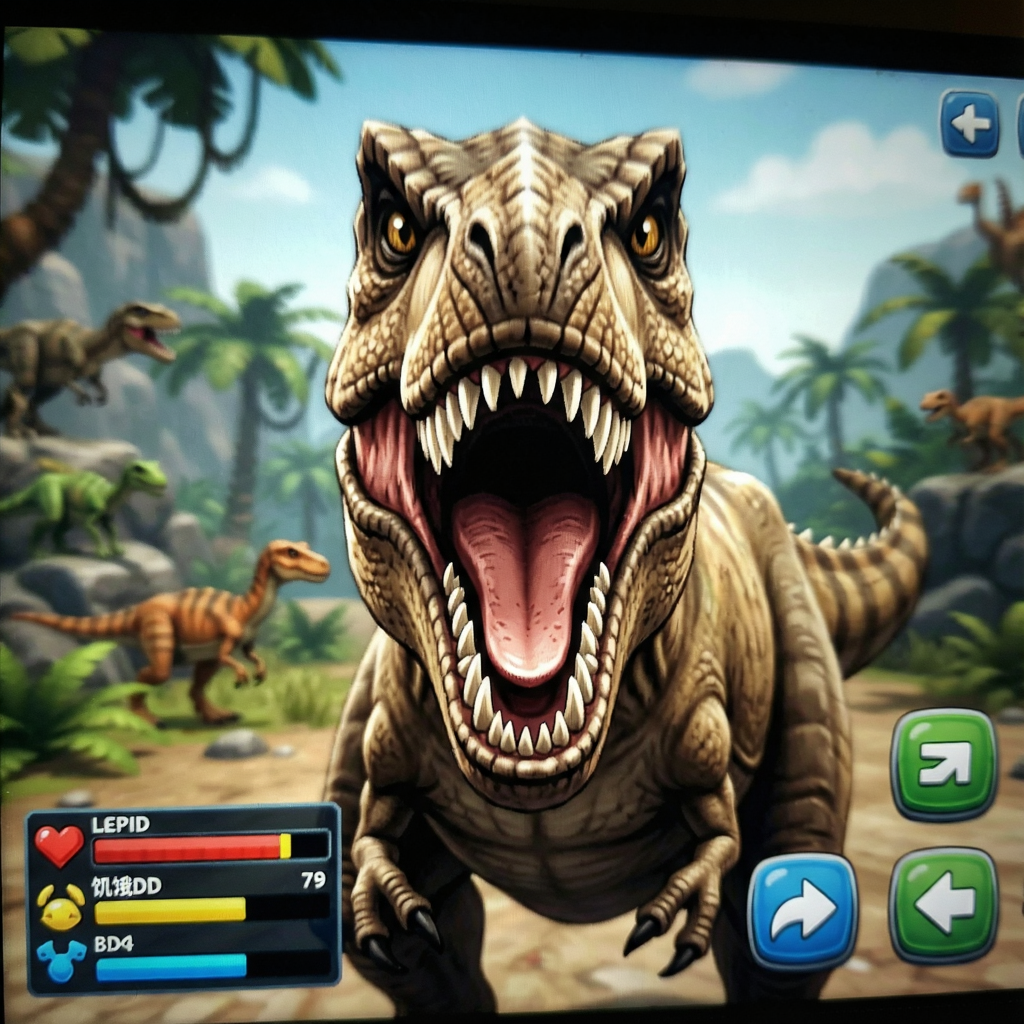 ٪�޼Ϳ���ģ��(Jurassic Dinosaur Simulator)�ٷ������ؽ�ͼ