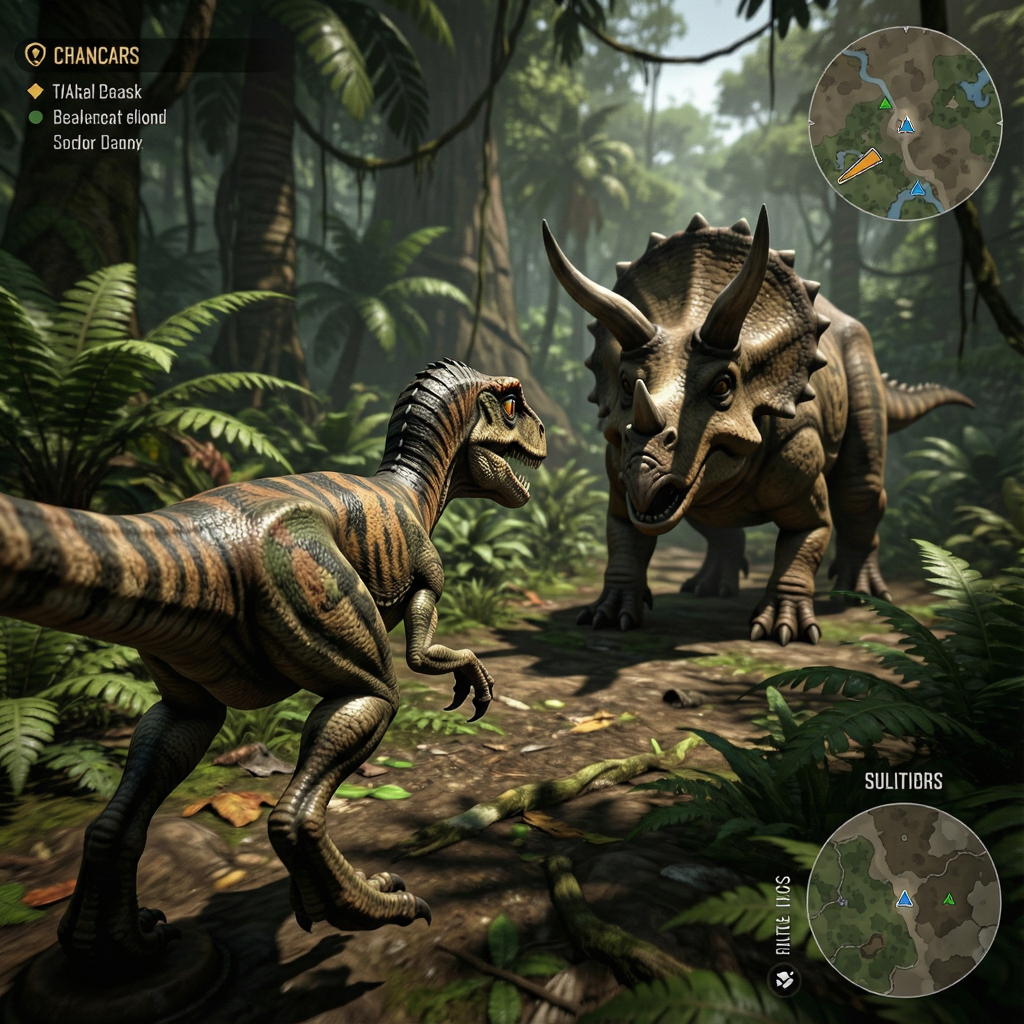 ٪�޼Ϳ���ģ��(Jurassic Dinosaur Simulator)�ٷ������ؽ�ͼ