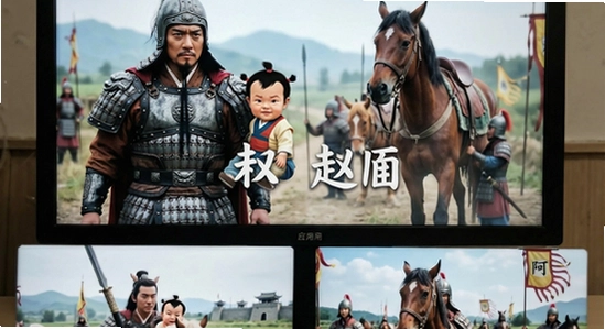 赵云与阿斗2多场景应用展示