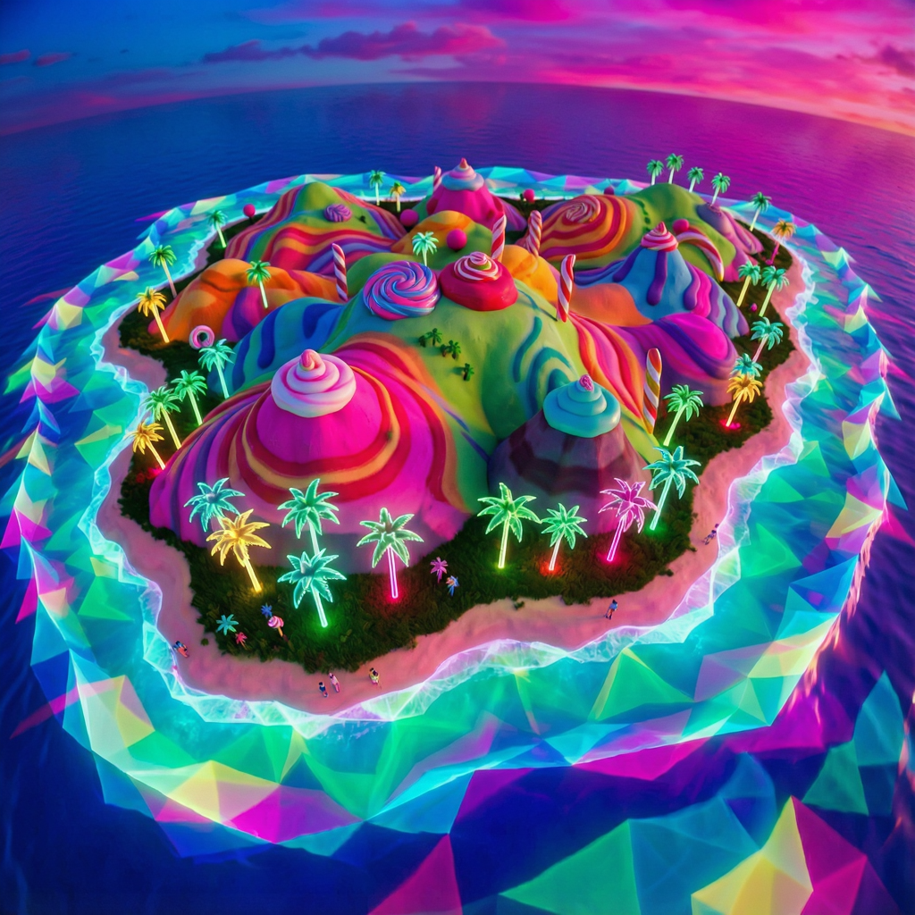 Pop Island(���ݵ�)�ٷ������ؽ�ͼ