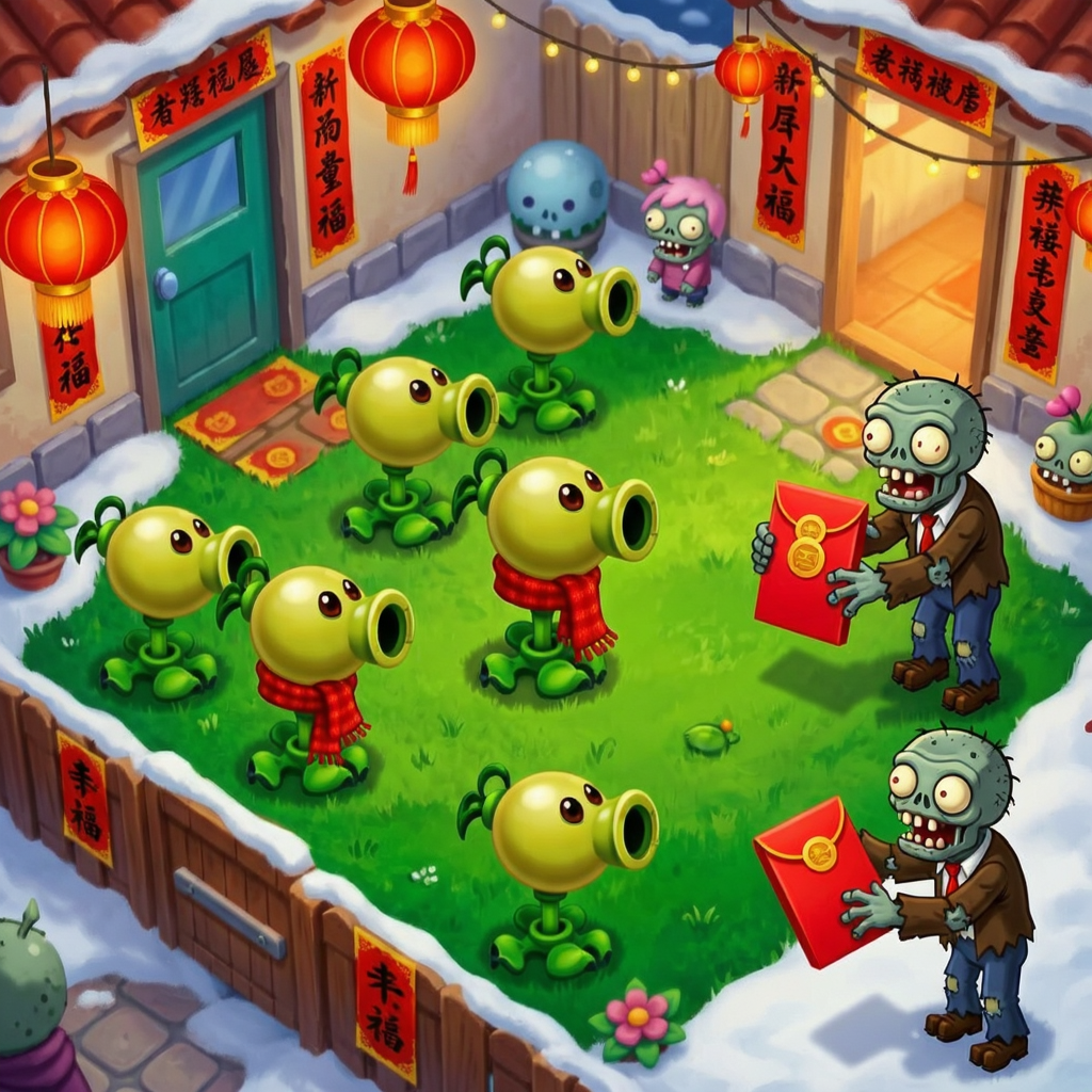 ֲ���ս��ʬ���ڰ�(PVZ2���ڰ�)�ٷ����ؽ�ͼ