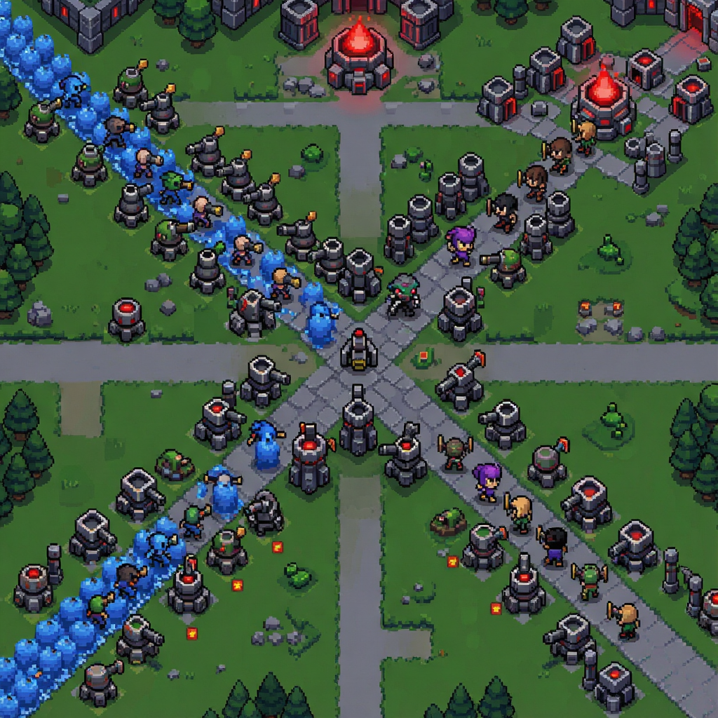 Rush Defense2�ٷ������ؽ�ͼ